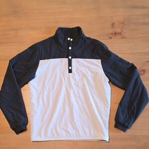 FootJoy Black and White Pullover Golf Sweater